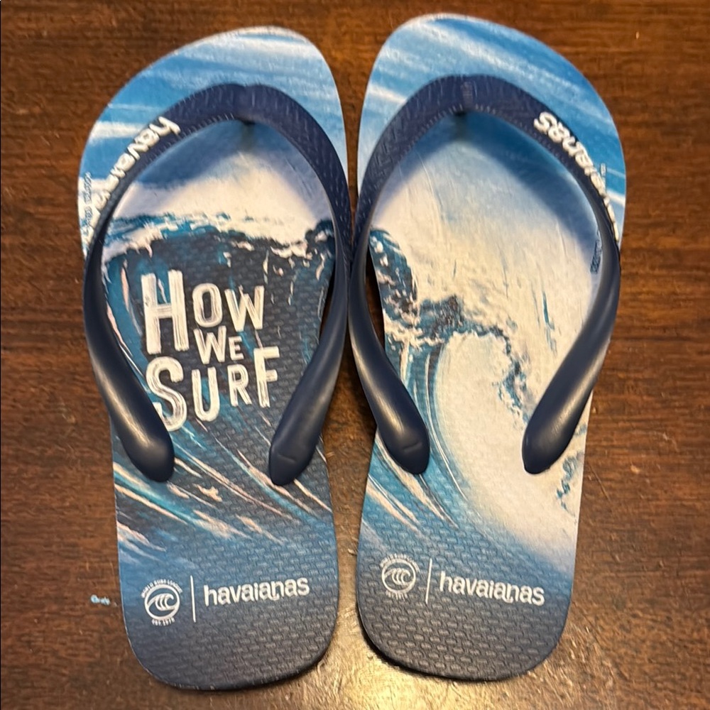 Havaianas Ocean Wave Uni-sex Flip Flops